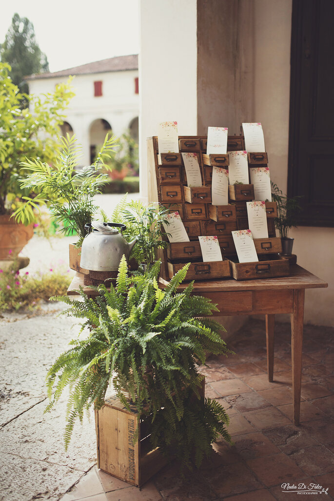 Tableau de marriage cassetti