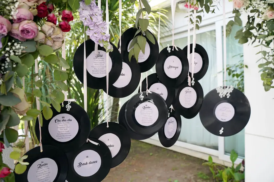 Tableau de marriage con dischi